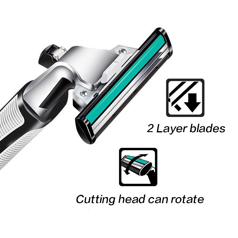 Classic Shaving Machine Safety Razor Blades Manual Shaving Face Care Beard Hair Remover A One-time