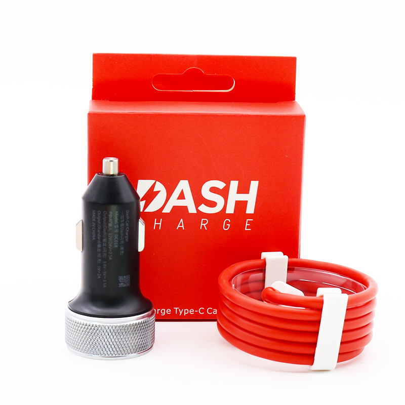 OnePlus 7 Pro Dash Car Charger 5V 3.5A Original Dash Fast Charging Car Charger For One Plus 7 6T 5T 1+5 A5000 One Plus 3T 1+3T: Car Add 1m cable