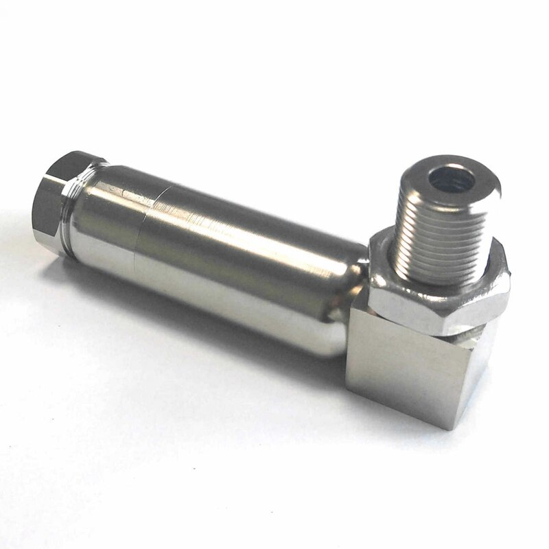 O2 Oxygen Sensor Angled Extender Spacer 90 Degree 02 Extension M18 X 1.5