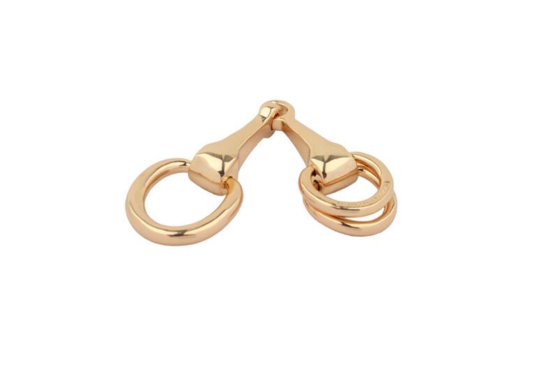 3xtricyclic Round Gold Tone Scarf Ring Silk Scarf Clip Three Rings 3xtricyclic Round Gold Tone Scarf Ring Silk Scarf Clip Three Rings