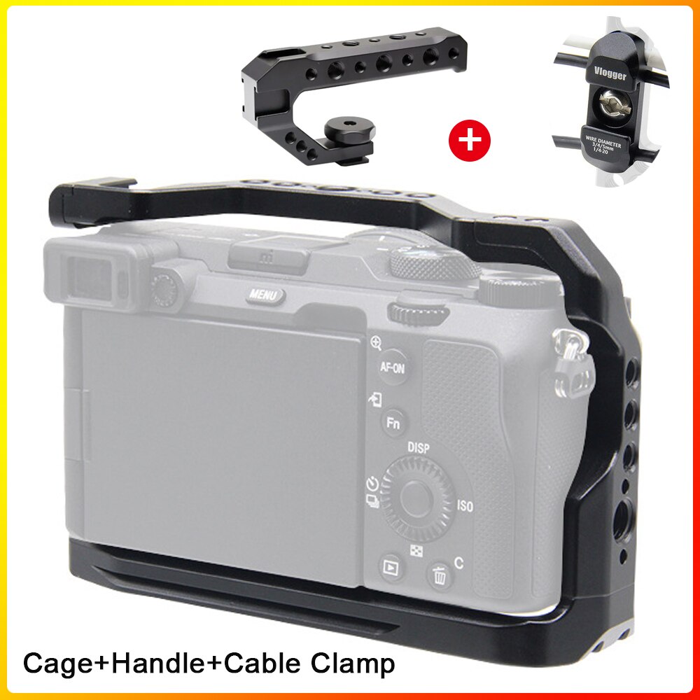 Setto Camera Kooi Voor Sony Alpha 7C A7C (ILCE7C) Camera Formfitting Volledige Kooi