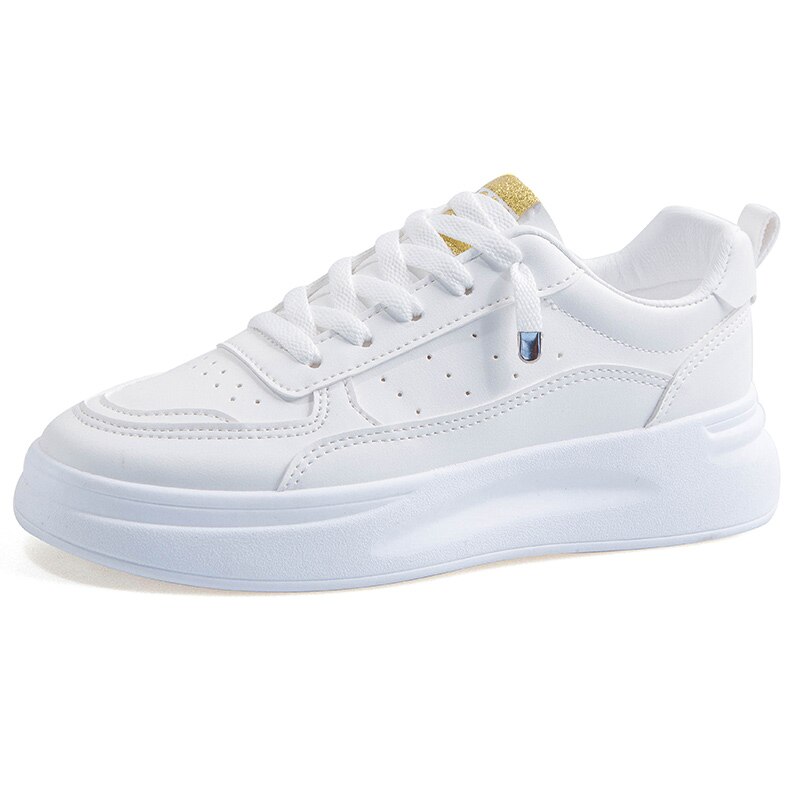 Tenis Feminino Tennis Shoes For Women Tenis Mujer Leather Breathable Sneakers Ladies White Shoes Walking Training Sport Shoes: white2 / 7