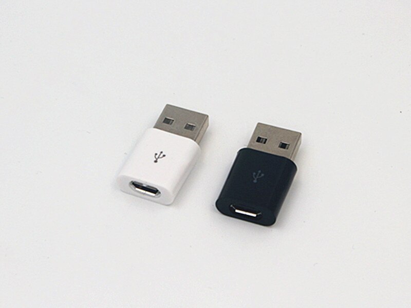 Micro USB Female to USB A Male Adapter Converter Connector Male 2 Female for Mobile Smart Phones Adapter