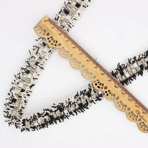 5yard Lace Trim Sewing Braided Lace Ribbon DIY Clothes Dress Edge bag shoulder strap hair accessories handmade materials: color 2