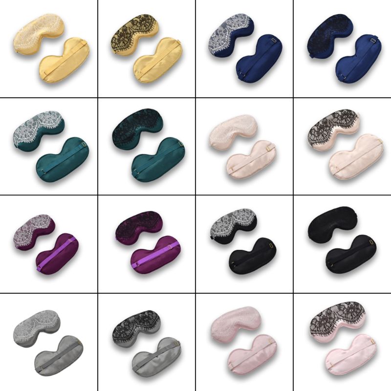 Sleep Eye Mask Padded Shade Cover Travel Sleeping Relax Aid Blindfold E65F