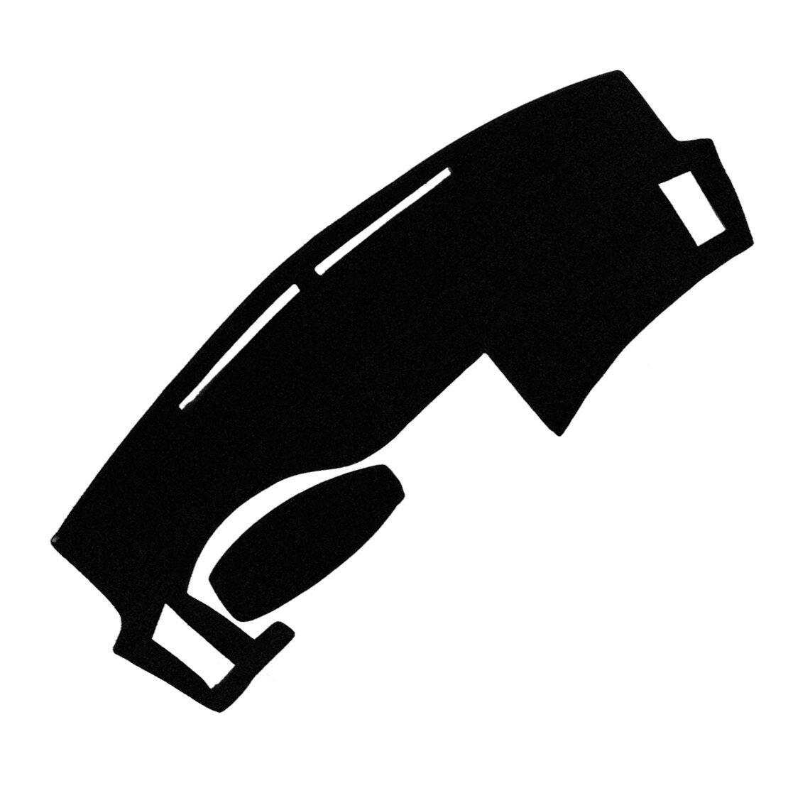 non-scontrino Nero Center consolle Cruscotto Copertura trattino Zerbino trattino Zerbino pad Tappeto sole scudo in forma per Infiniti FX35 FX45 FX50 2003-2008