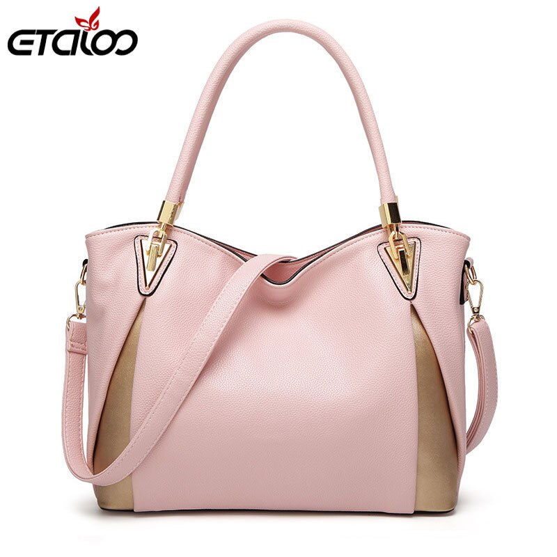 Large Capacity Women Shoulder Bag Messenger Bag Handbag Famous Brands Women's Handbag Sac Laptop Bags: pink