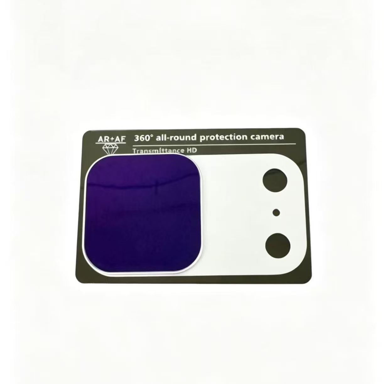 Filtro Magnetico Protettivo per Lenti Fotocamera ND 32 per iPhone 17 Pro / 17 Pro Max AR AF HD Anti-Graffio 360 ° Pellicola Protettiva per Lenti a Copertura Totale: Blu / Pacchetto7