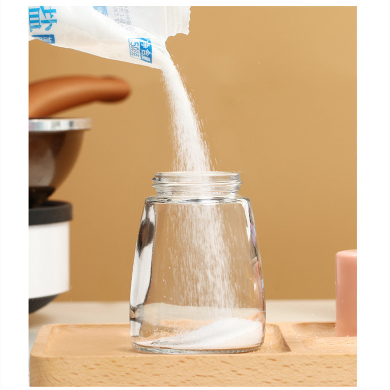 0.5g Metering Salt Shaker Push Sugar Bottle Spice Pepper Shaker Duster Salt Dispenser Seasoning Organizer Condiment Dispenser