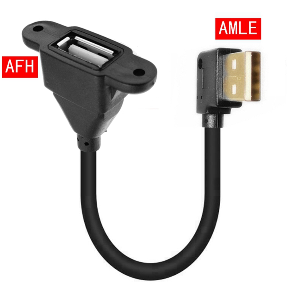 USB 2.0 Verlengkabel Data Man-vrouw Kabel Extender 0.1M 0.25M 0.5M 1M voor Telefoon opladen Computer USB 2.0 Uitbreiding: Goud / 0.2M