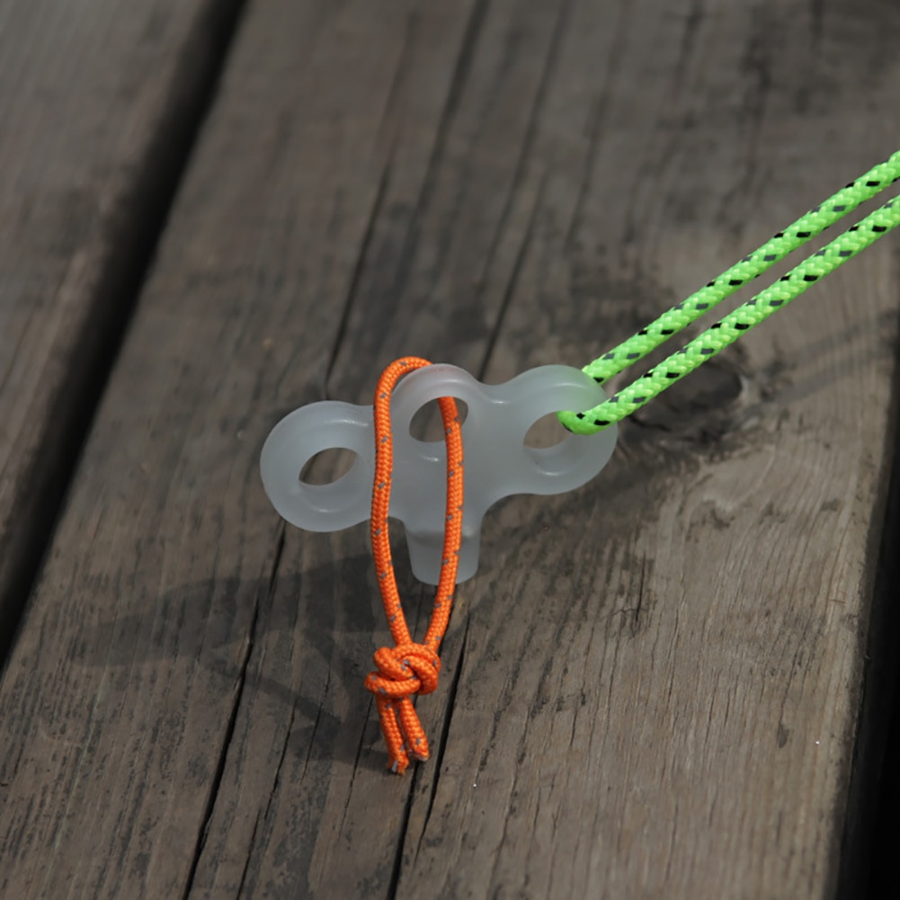 5Pcs Hiking Camping Accessories Pegs Screw Spike Hook Rope Buckle Travel Ground Pin Outdoor Equipment Night Vision Tent Nail