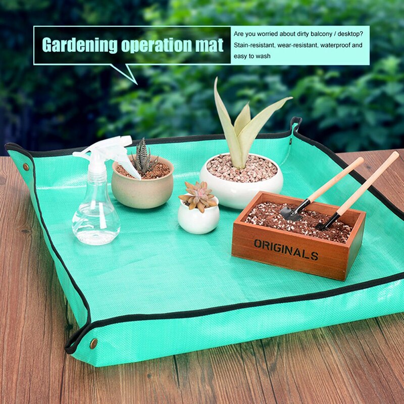 Planting Mat Pad 68x68cm/100x100cm Reusable for Garden Flower Gardening Plant Balcony XHC88