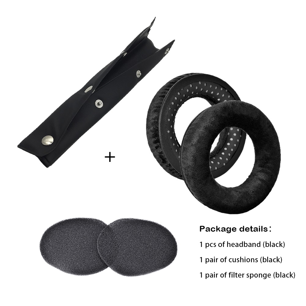 DT990 earpads Replacement Ear Pads Ear Cushion Compatible with beyerdynamic DT990 / DT880 / DT770 PRO Headphones Gamer Headband