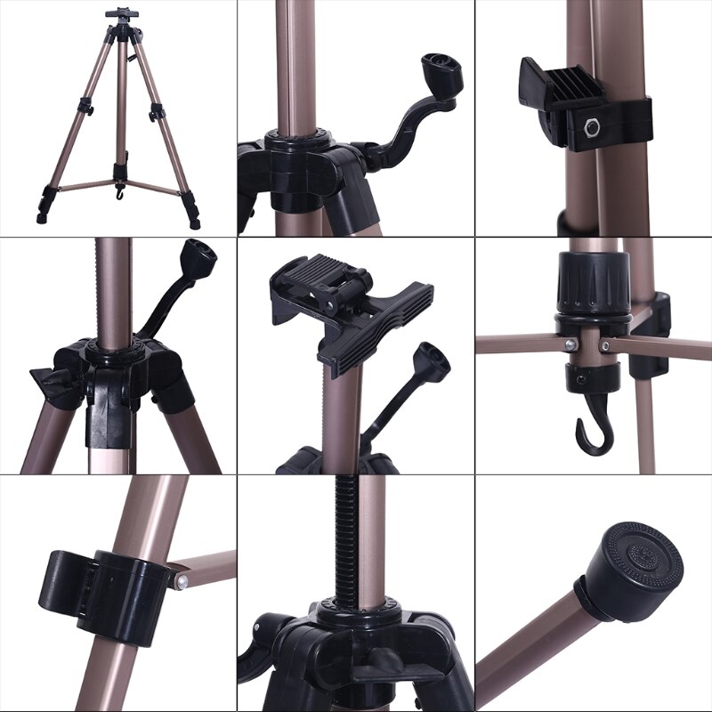 Aluminum Alloy Easel Small Hand-cranked Portable And Height-adjustable Tripod
