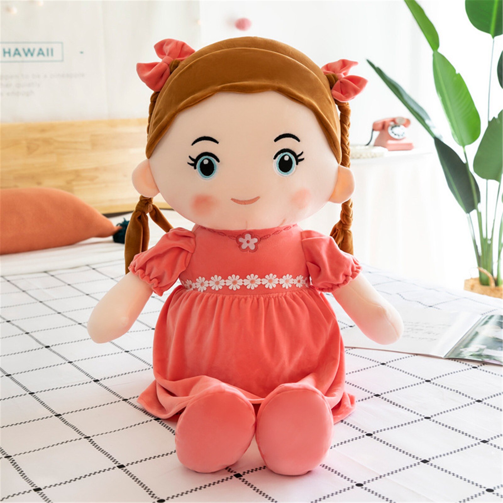 Handmade Rag Dolls For Home Decoration And Interior 14 Inch Toy Lovely Pillow Birthday Soft Sleeping
