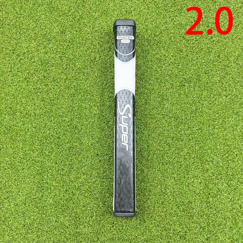 Super GT Golf Putter Grips 1.0/2.0 Unique Grip Enhances FeelWear-resistant Rubber Woods Universal Golf Grip: grey