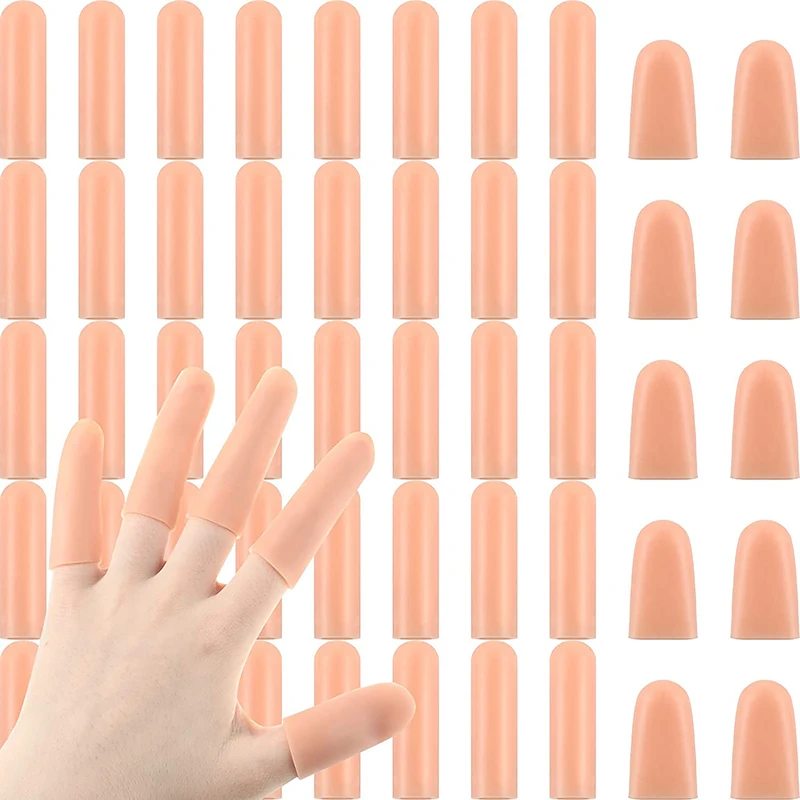 10 Stuks Siliconen Teen Separator Vinger Protector Applicator Zachte Maïs Eelt Remover Bunion Corrector Pedicure Gereedschap Voetverzorging Tool