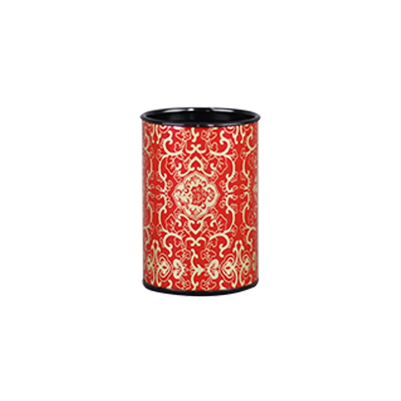 Xin Jia Yi Packaging Round Paper Cans Packaging Paper Cans Packaging With Lid White Cardboard Tube: Red