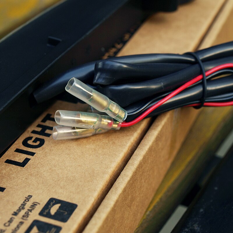 Luz de freno de la placa de la caja superior trasera de la motocicleta para SHAD SH26 SH29 SH33 SH39 SH40 SH45 SH48