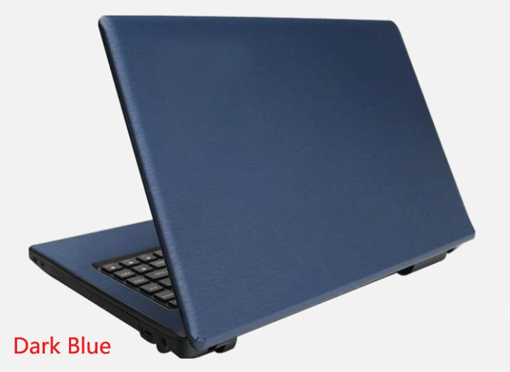 KH spécial ordinateur portable brossé paillettes autocollant peau couverture protecteur pour HP EliteBook 840 G4 14": Dark Blue Brushed