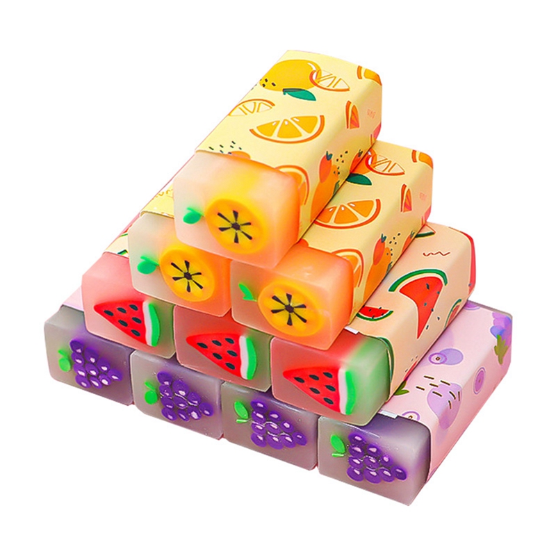 Leuke gummen voor kinderen, gummen potlood mini rubber leuke