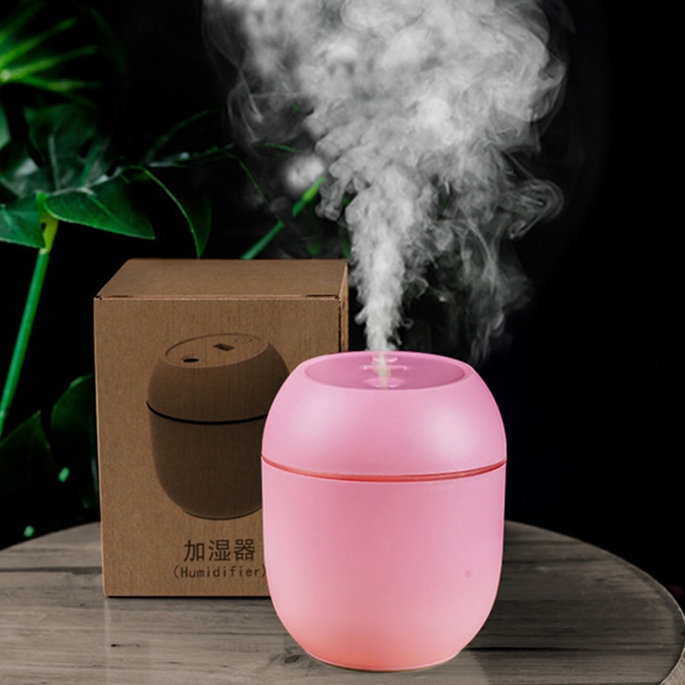 200Ml Ultrasone Mini Luchtbevochtiger Aroma Essentiële Olie Diffuser Usb Fogger Anion Mist Maker Purifier Draagbare: 3