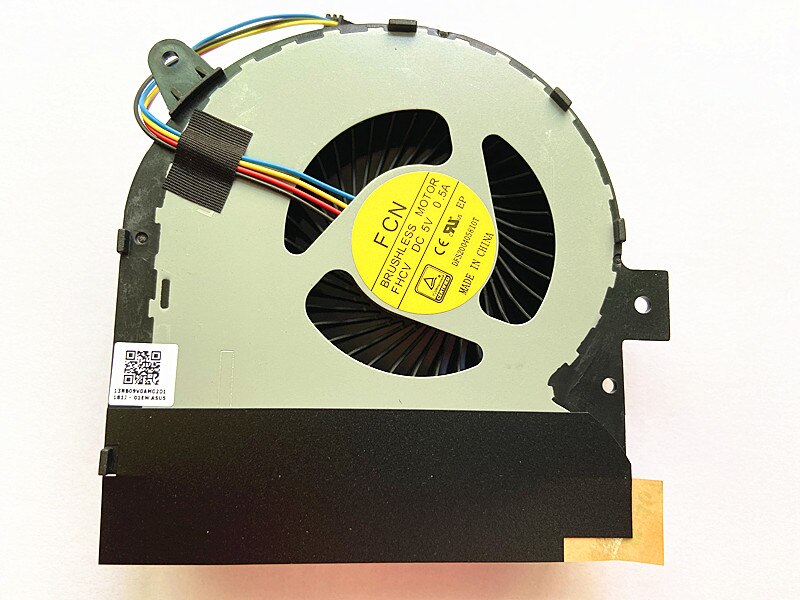 Original Laptop CPU GPU Cooling Fan for ASUS ROG G752 G752V G752VY G752VT Fan Cooler DFS200405BI0T DFS201005BI0T