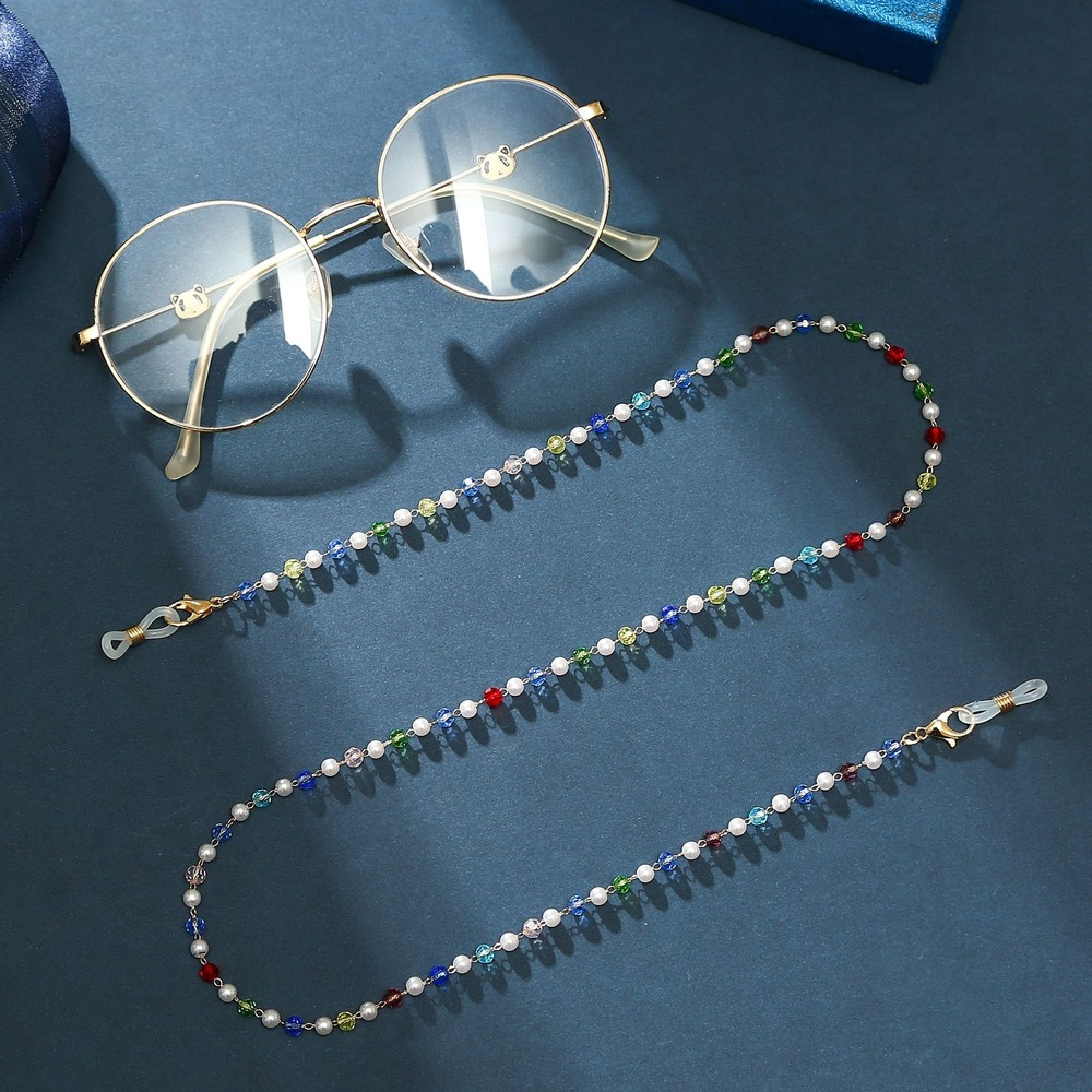 2022 Mode Parel Masker Kettingen Glazen Ketting Cross Brillen Zonnebril Bril Metalen Ketting Holder Cord Lanyard Ketting