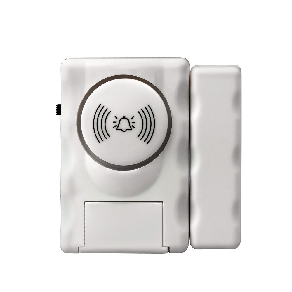 Fuers Wireless Home Security Door Window Entry Alarm Warning System 105db Built-in Siren Magnetic Sensor