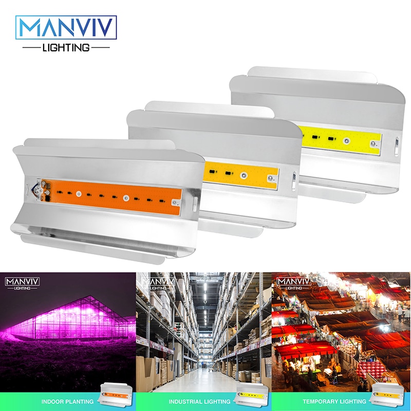 Led kweekverlichting volledig spectrum 30w 50w 80w led fytolamp  ip65 220v fitolamp voor binnenkas plantengroeilicht fitolamp