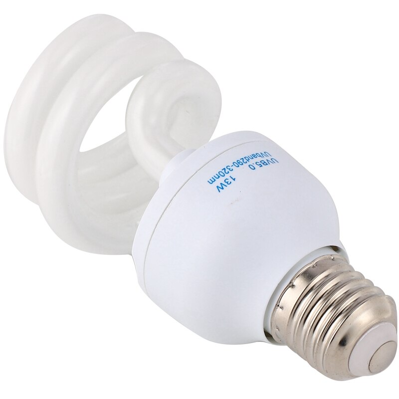 Lampe Uv pour Reptile 13W, 2 pièces, Uvb, Terrarium, tortue, serpent, animal domestique, ampoule chauffante, 220V-240V(Uvb5.0 et Uvb10.0)