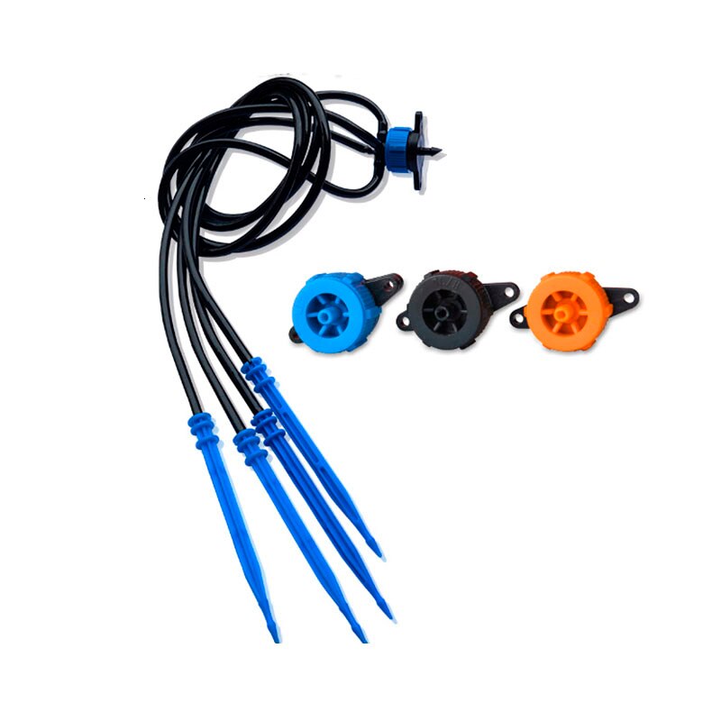 10m/20m/40m sets 4- manieren druppelpijl irrigatie zender druppelaar sproeier irrigatie bewateringssysteem potplanten bloemen