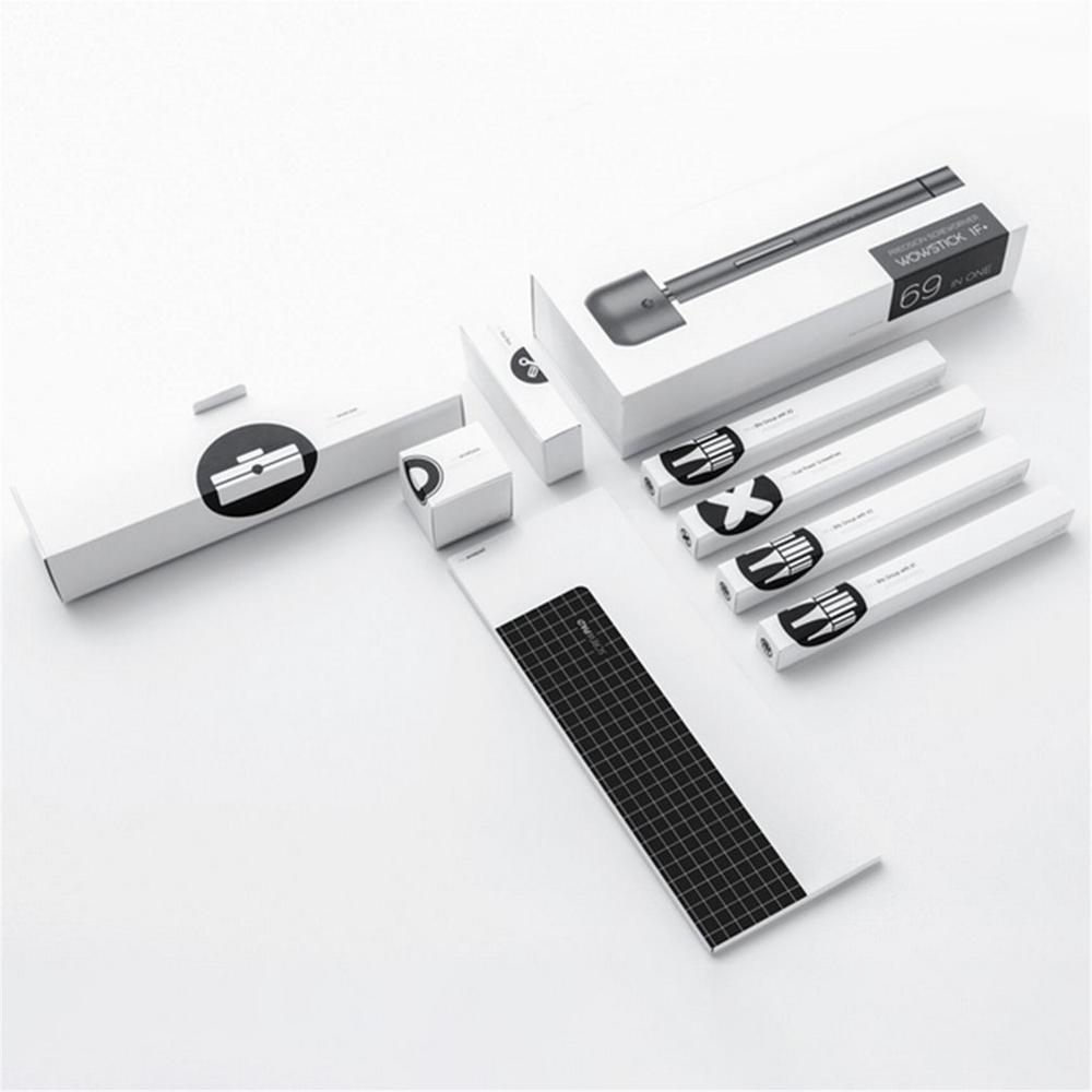 WOWSTICK 1F+ Mini Electric Screwdriver Rechargeable Cordless Power Screw Driver Kit With LED Light Lithium Battery