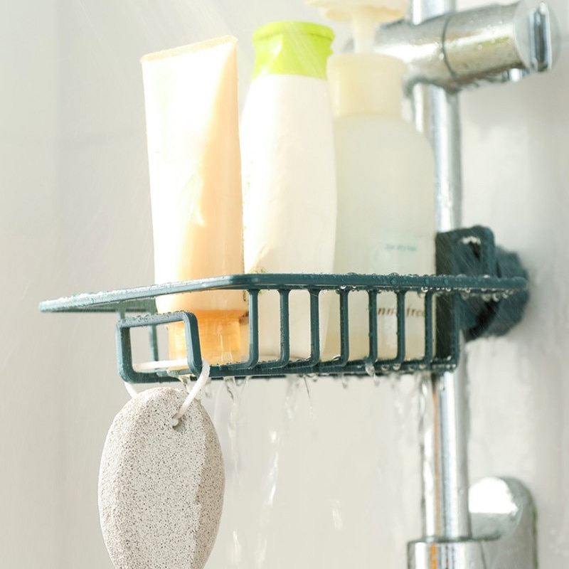 Adjustable Faucet Clip Hanging Holder Soap Sponge Dish Rack Towel Hanger Sink Storage Rack Drainer Shelf Bathroom Kitchen Organi