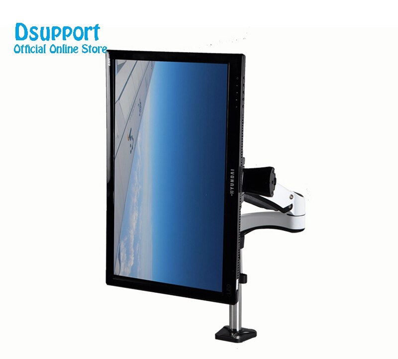 DS112C Full Motion Desktop 15&quot;-27&quot; LCD LED Monitor Holder Arm TV Mount Bracket Loading 3-8kgs VESA 75/100mm