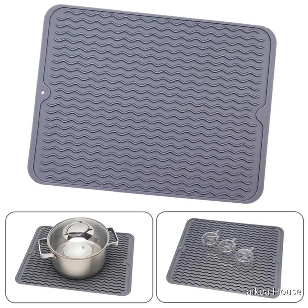 Silicone Drain Pad Anti-Scald Heat Insulation Pad Placemat For Kitchen Accessories High Temperature Resistant Table Mat Coaster