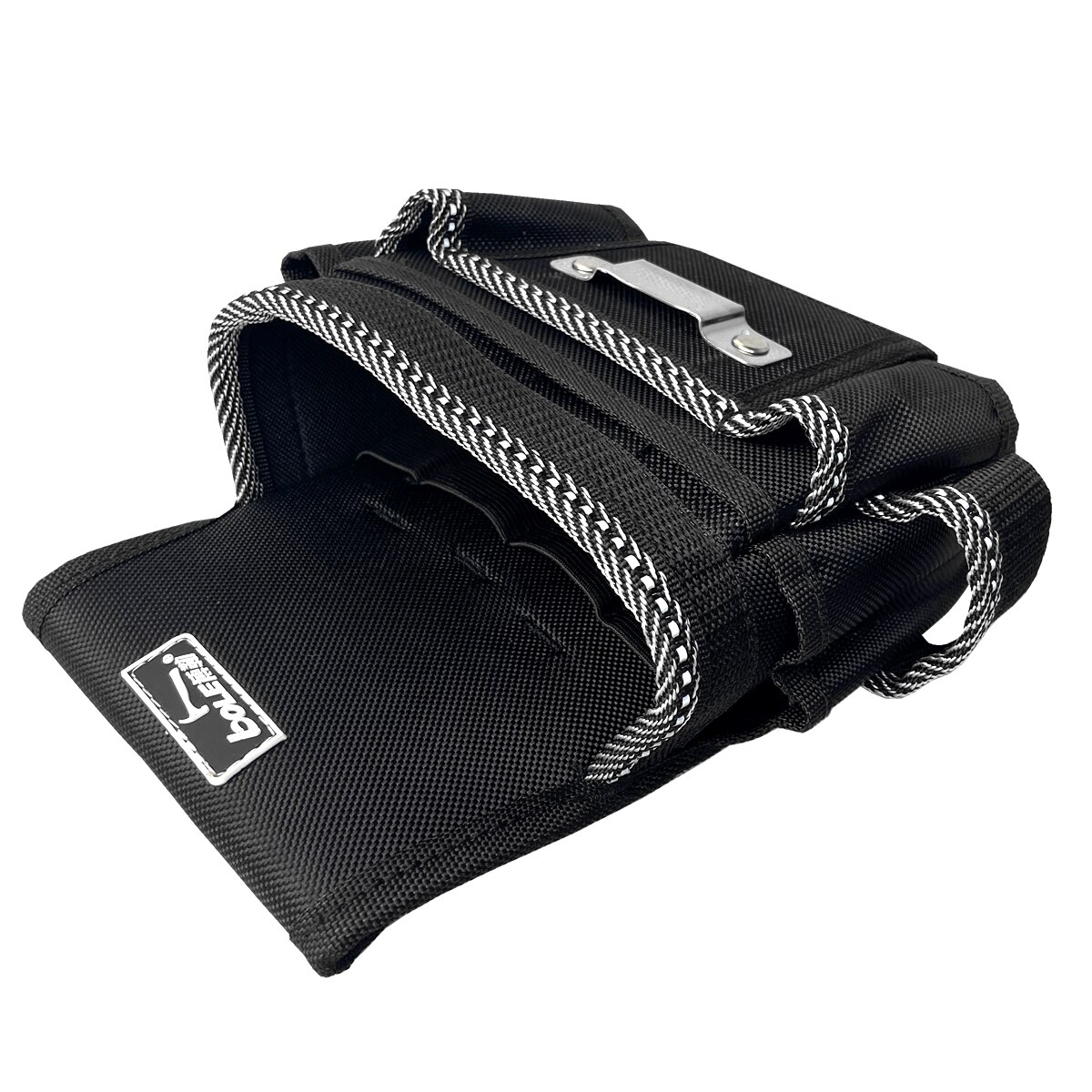 BOLE-Bolsa de herramientas de electricista , bolsa de almacenamiento para tornillos, clavos, brocas, soporte de herramientas de reparación manual, bolsas multifunción