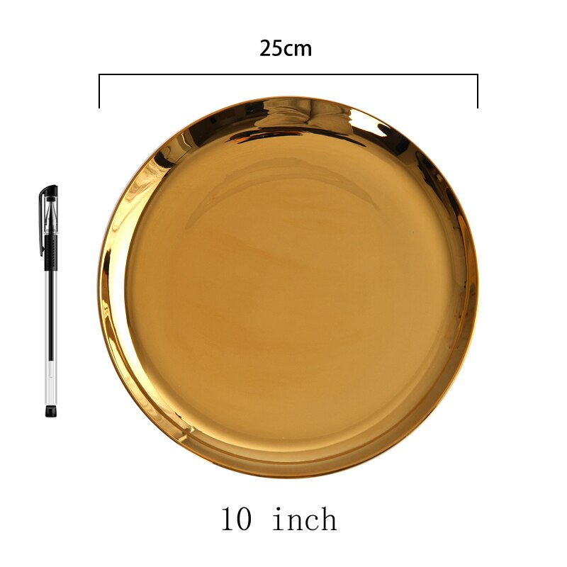 Kaffekoppsett Gull/Sølv Bone China - 260ml & 330ml Kopper med Skål: 10 tommers gull