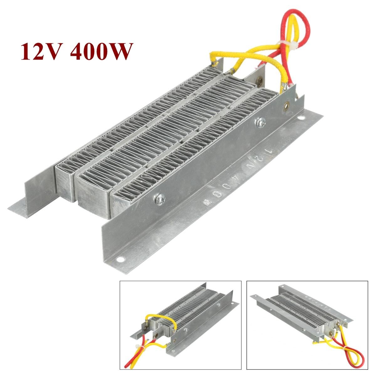 400w 12v elektrisk keramisk termostatisk isolering ptc varmeelement varmesæt