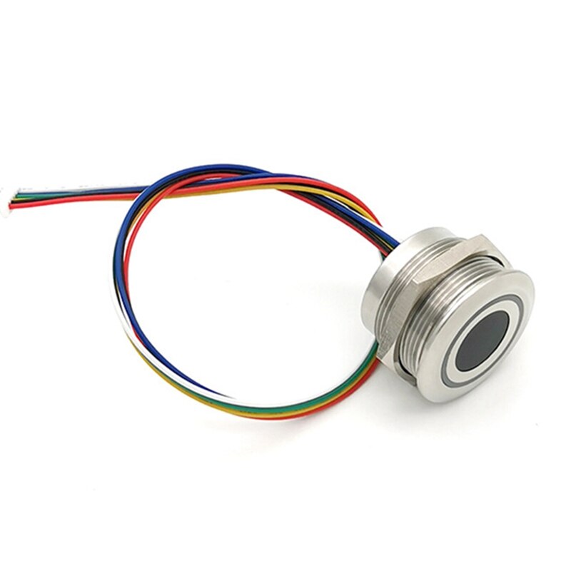 Fingerprint Identification Module,R503-S Circular Capacitive Built-in Algorithm Chip,for Fingerprint Identification