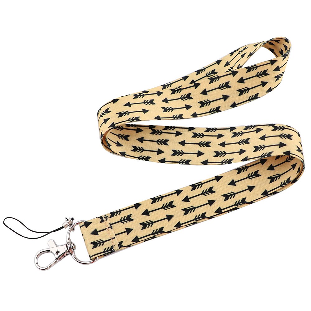 CB1323 Black Love Lanyard Strap for Cellphone Key Chains ID Card Badge Holder Keychain Hanging Rope Keycord Neckband Accessories: 1