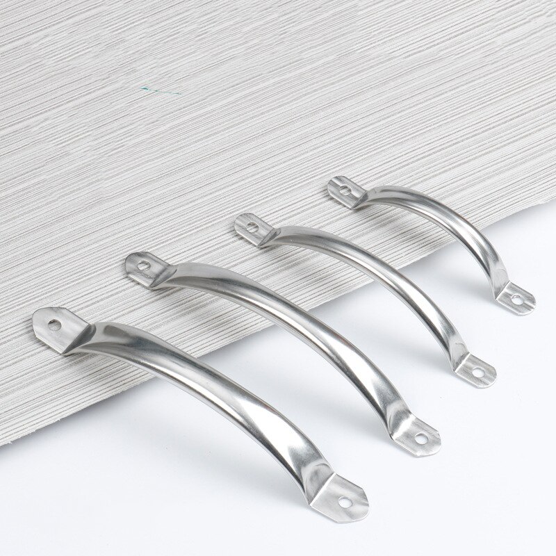 Stainless Steel Door Handles Cupboard Knob Silver Drawer Pulls Kitchen Cabinet Knobs 63mm 79mm 104mm 125mm Old Style