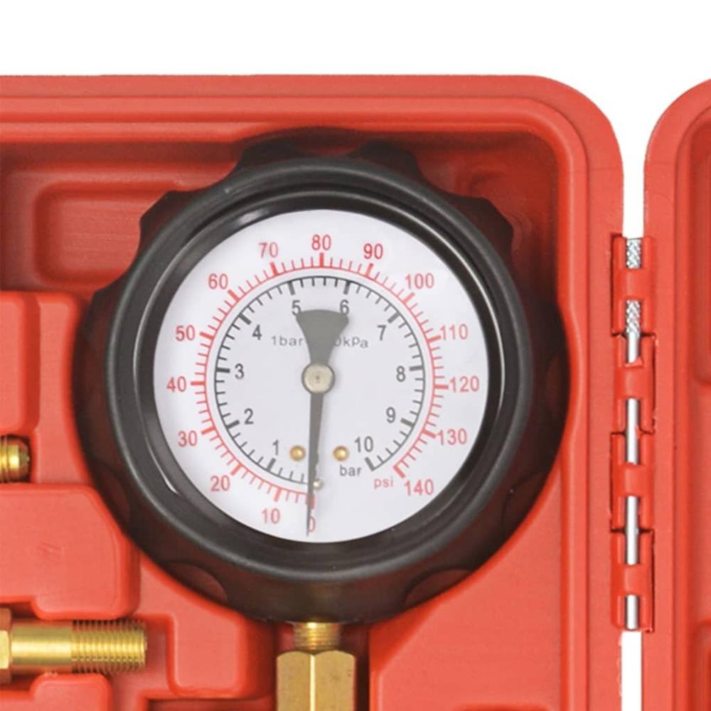 Fuel injection pressure gauge kit 140 PSI 0-10 bar