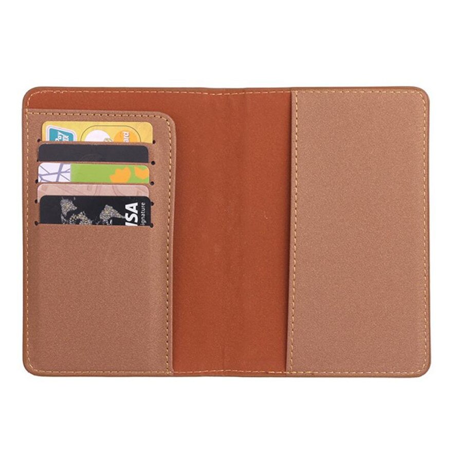 6 Kleuren Credit Card Houder 1 Pc Gewijd Mooie Reizen Paspoort Id Card Cover Case Protector Paspoort case Cover