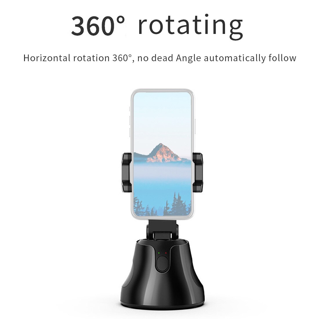 Camera Smartphone Vlog Selfie Shooting Stick 360 Intelligent Follow Face Tracking Camera Gimbal Desk Table Phone Tripod Holder