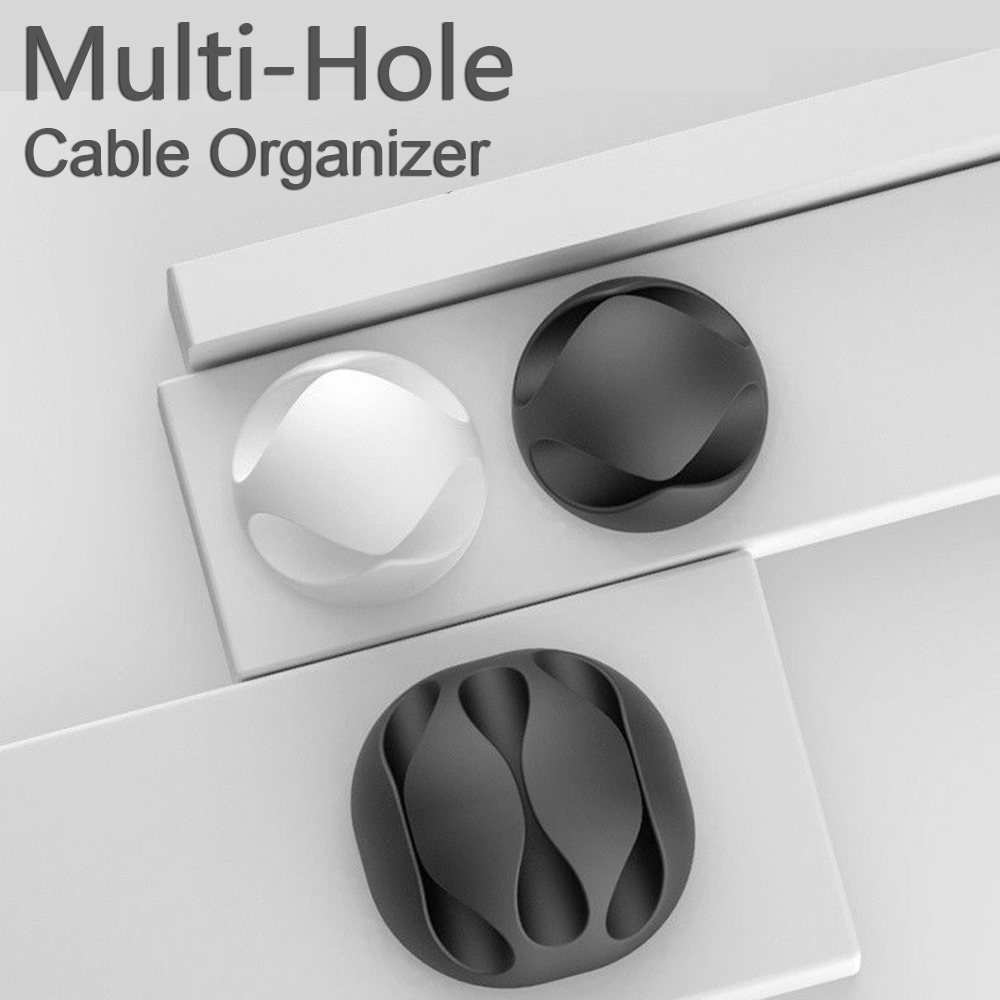 Leuke Telefoon Kabel Organizer Computer Netsnoer Houder Muis Draad Clips Siliconen Kabels Protector Datalijn Bureau Kabelmanagement