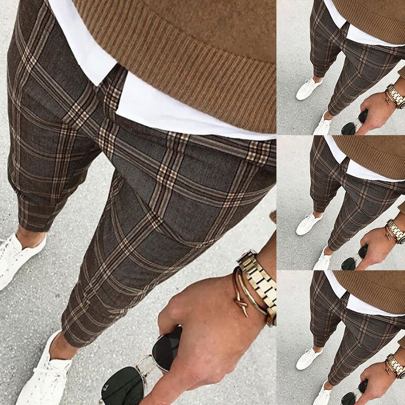 Checkered pants mens outfit best sale