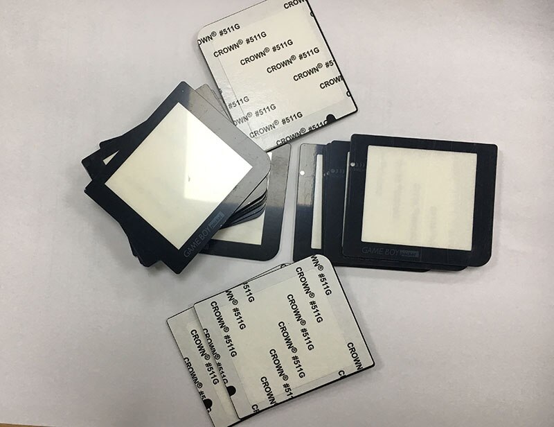 20 PCS/LOT Screen Lens For Gameboy Pocket for GBP Replacement Glass Screen Protector
