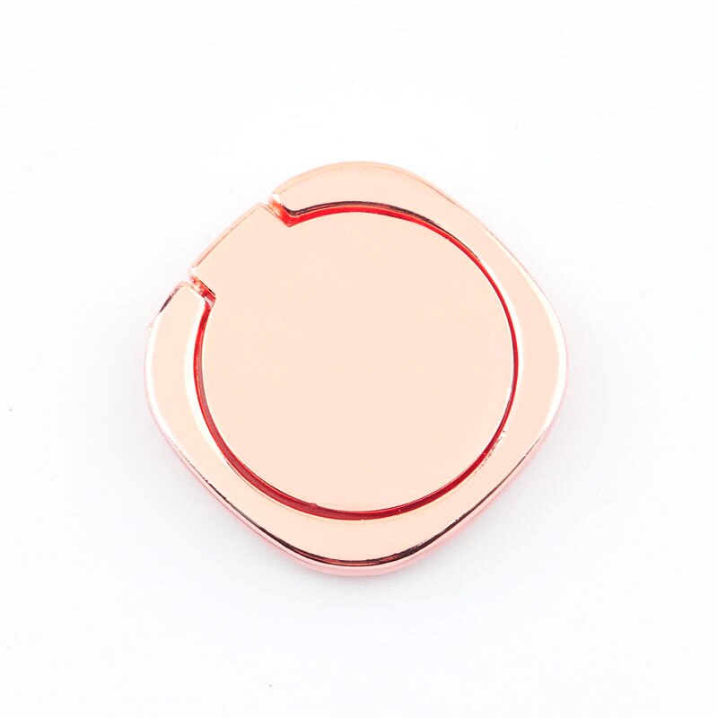 Suporte de celular magnético, luxuoso, de metal, com anel de apoio, soquete de 360, suporte para celular, suporte para celular para telefones celulares: mirror s rose