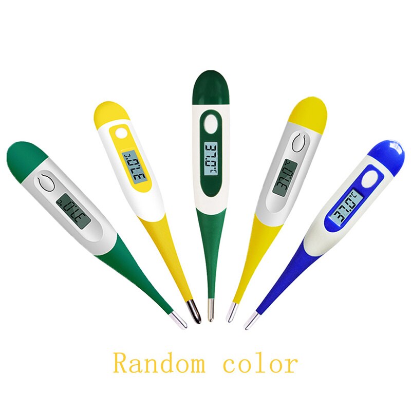 Children's Water Digital Thermometer Body Fever Temperature Measuring Tools With Button Battery: R